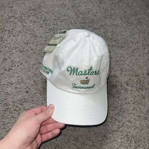 2020 MASTERS - MEMBERS STYLE - Slouch (WHITE) Golf HAT from AUGUSTA NATIONAL
